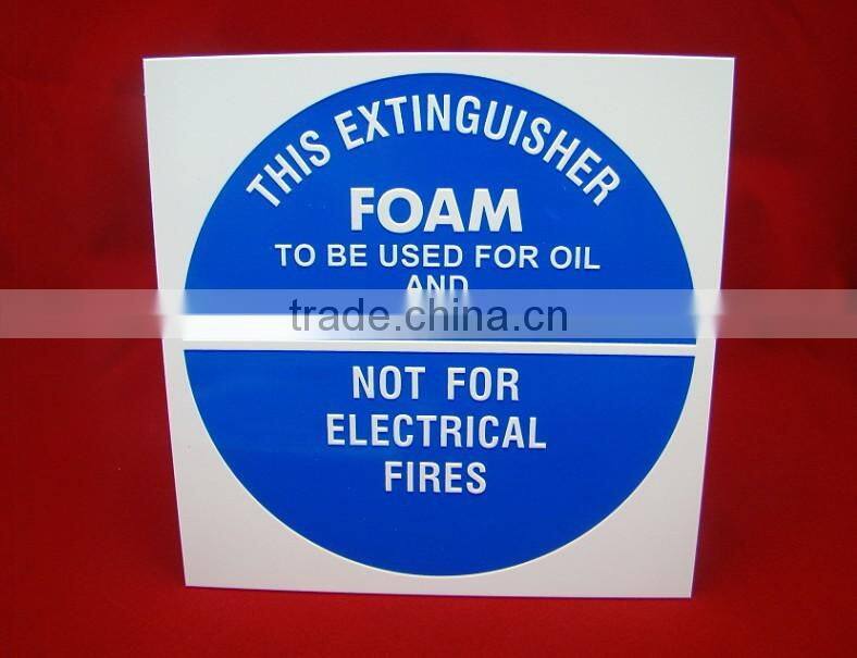 safety sign board in industrial