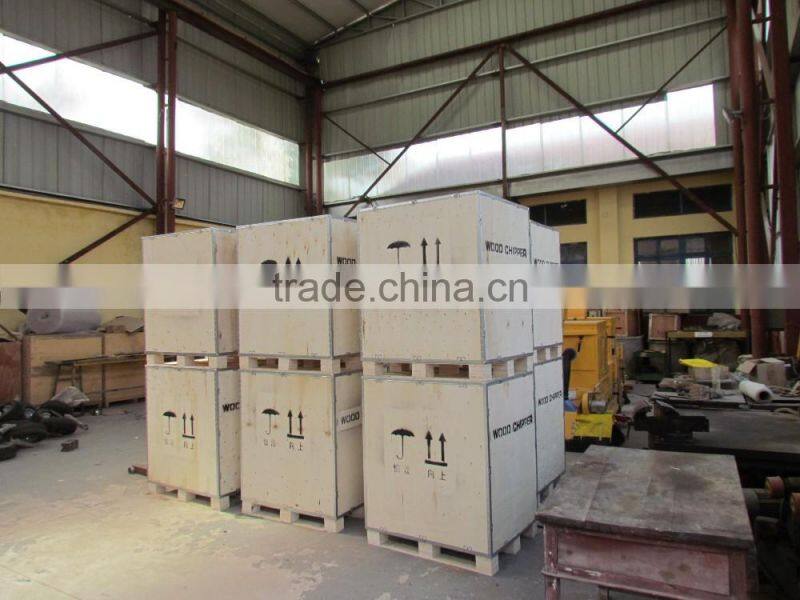 High efficient 15HP gasoline mini wood chipper machine