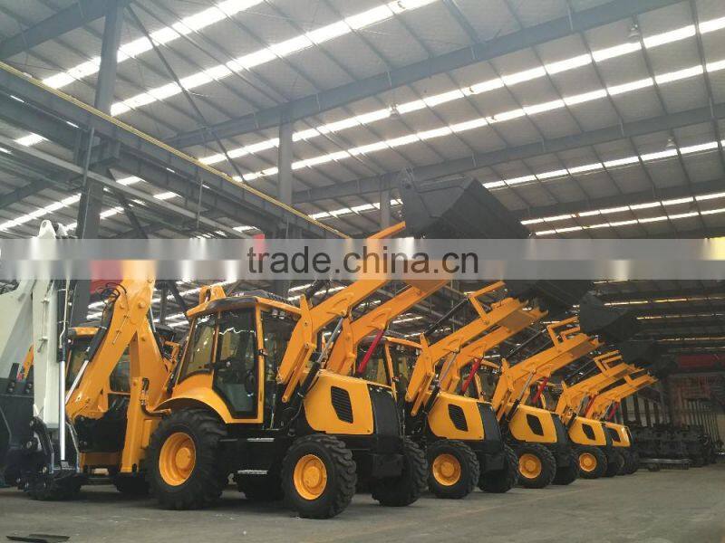 Chinese 4X4 backhoe loader WZ30-25 with price,backhoe loader for garden and construction