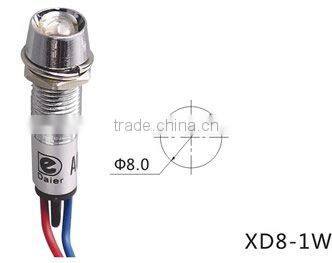 led panel three phase indicator lights 12v XD8-1W