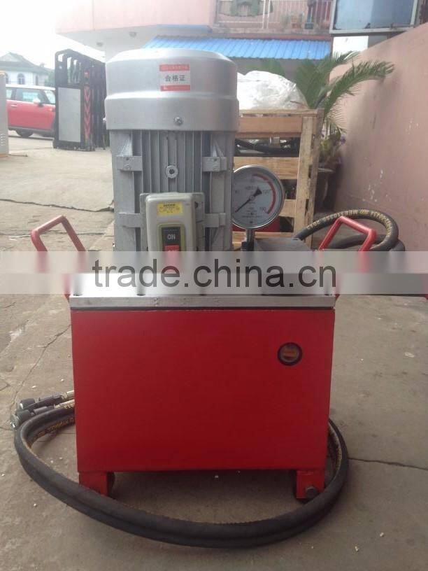 380V Double Tube Super High Pressure Electric Engine Motor Hydraulic Pump For Pliers