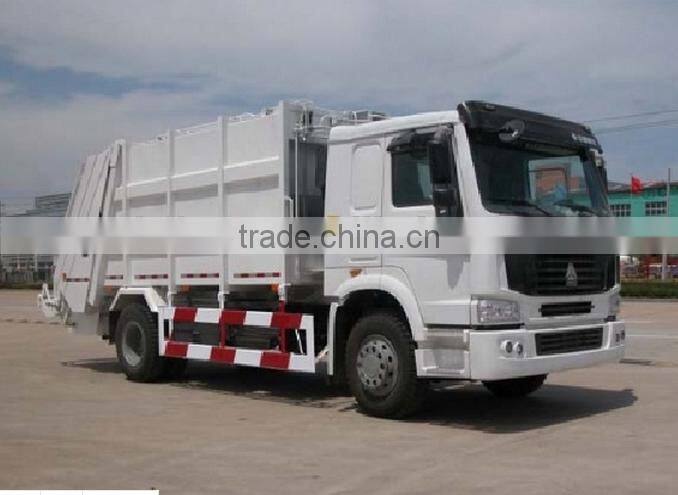 new style carbon steel rubbish truck cleaning