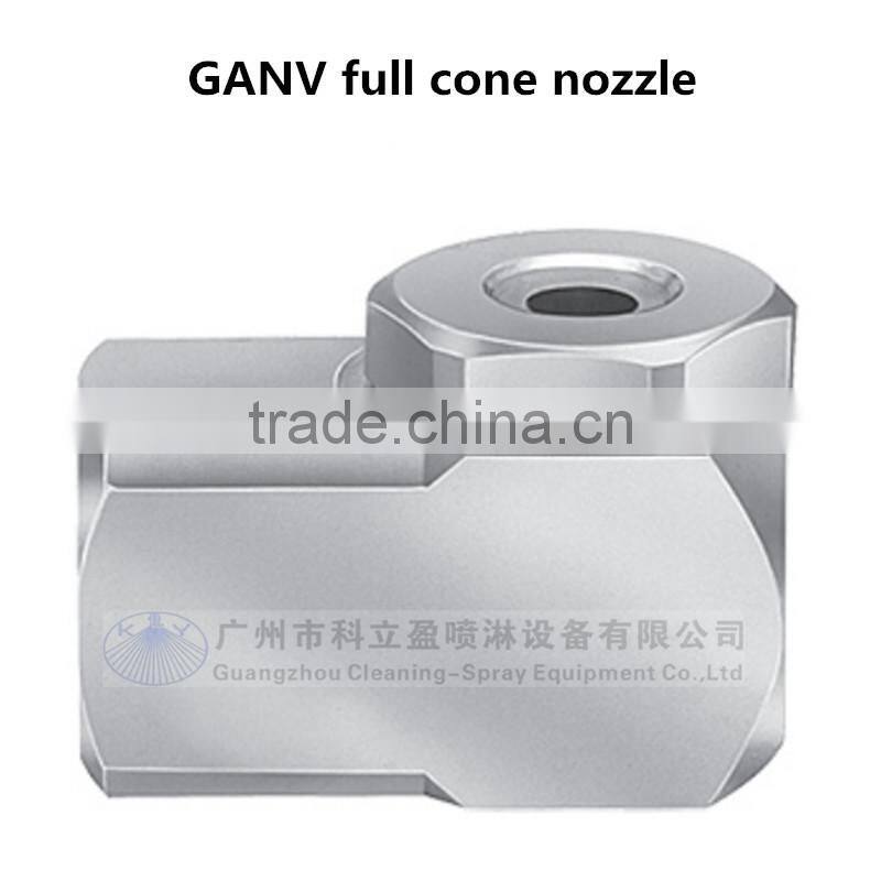 GANV SS full cone nozzle for dust control