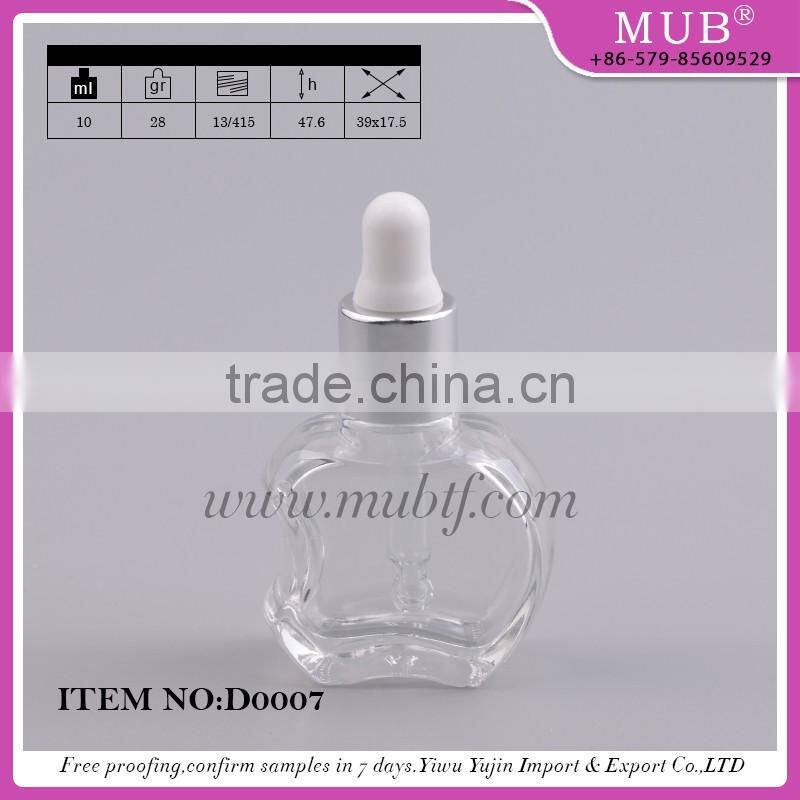 Empty refillable perfume glass bottle aluminum perfume bottle wholesale