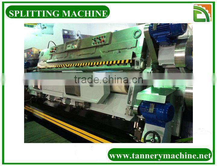 leather splitting machine for wet blue leather