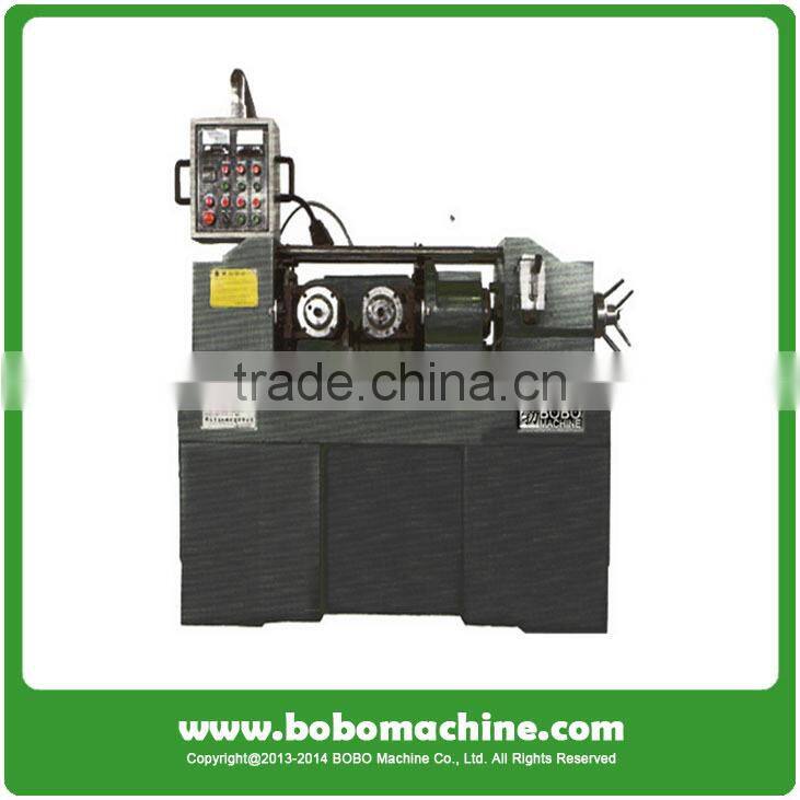 Hydraulic thread rolling machine for steel pipe screw
