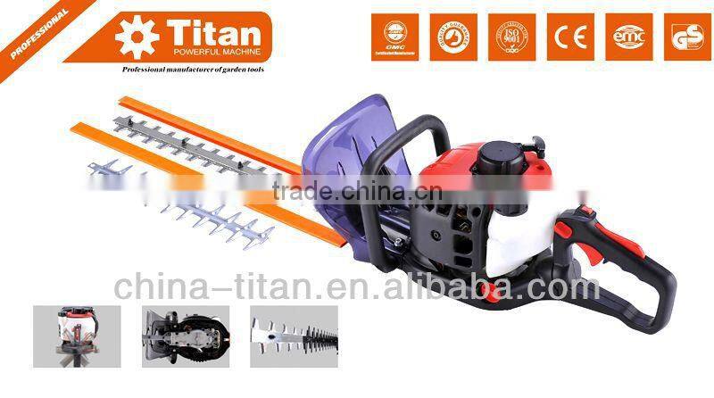Professional petrol hedge trimmer, gas powered, 24"/ 60cm blades