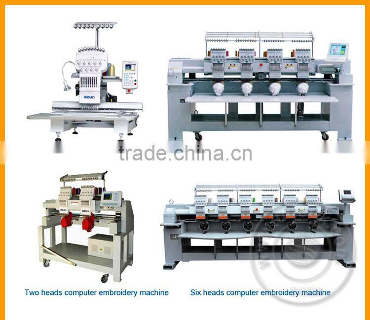 Single head hat computerized embroidery machine