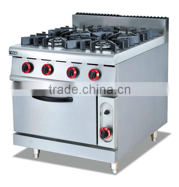 Gas cooking range with 4 Burner GH-4(0086-13580546328)