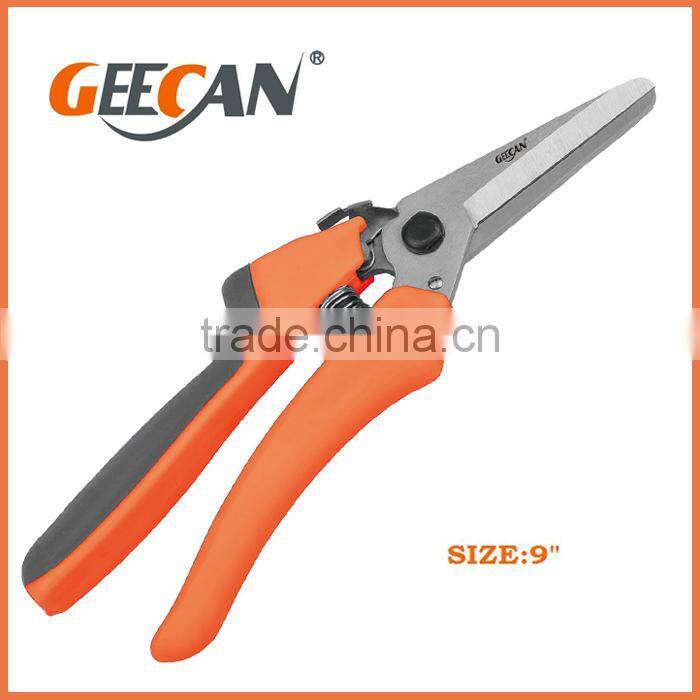 High carbon steel garden shear