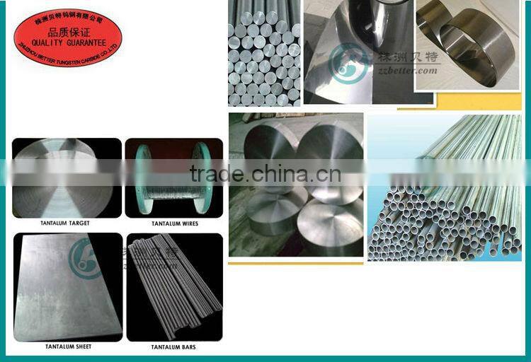 good qualty tantalum plate