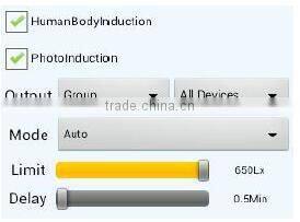 Hot selling China led lamp light human body dali motion sensor