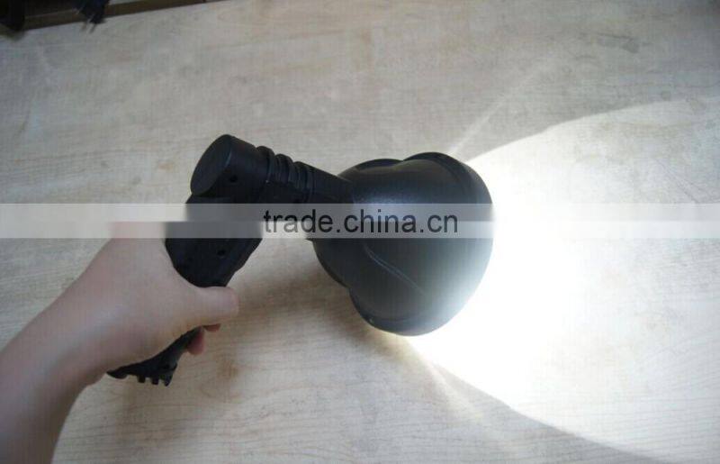 handheld spotlight Red & white lights in one bulb gz handheld sportlight