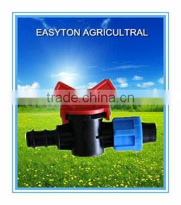Off take Tape Valve with T Grommet ;irrigation drip tape fitting