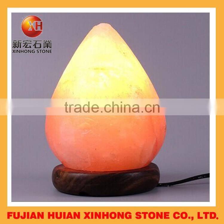 natural himalayan rock salt crystal lamp for garden with power cord