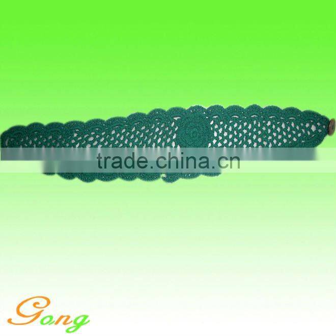 HOT! Cotton knit headband flower Multicolor Elastic hair band