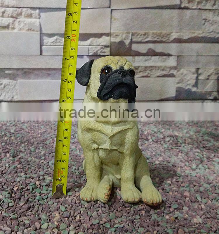 China Factory Mini Fiberglass Dog Statue
