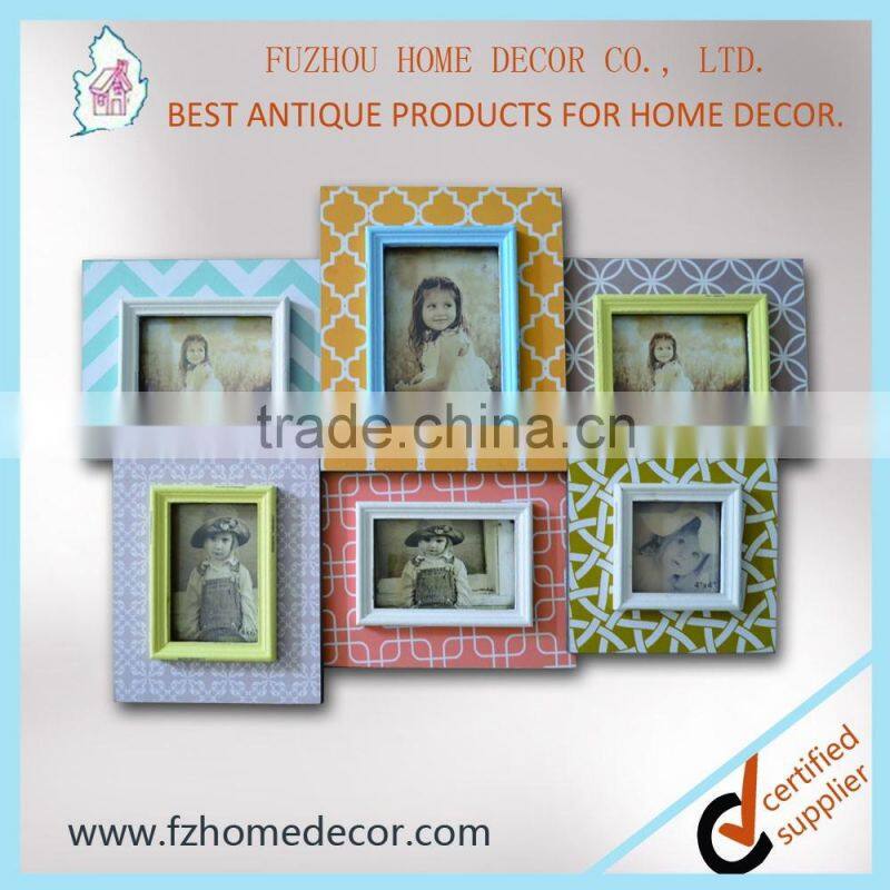 innovative design multi window photo frames wooden for decorative
