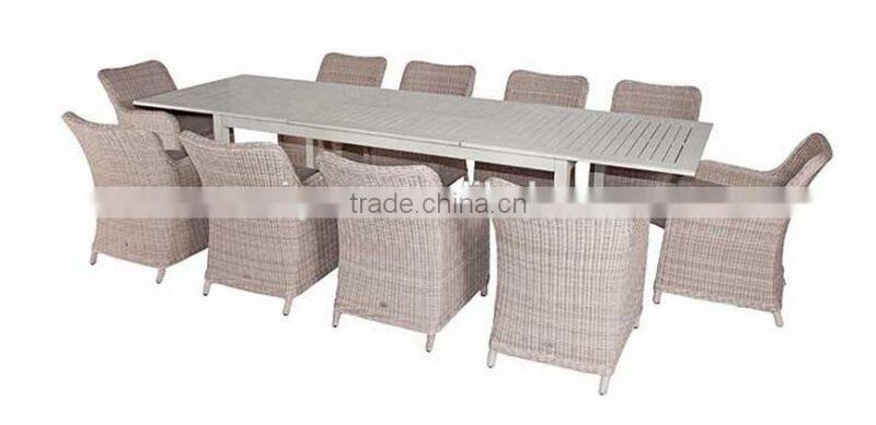 quality rattan furniture outdoor dining sets retro dining table and chairs