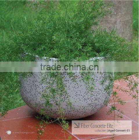 Vietnam Fiber Concrete pots in Flower pots and planters