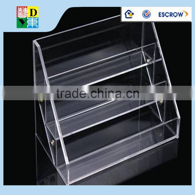 Acrylic cosmetic display lipstick stand holder/detachable floor standing acrylic display from Shenzhen Yidong