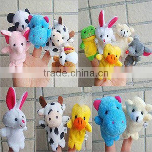 Plush Finger Puppet Stuffed Finger Puppet toy