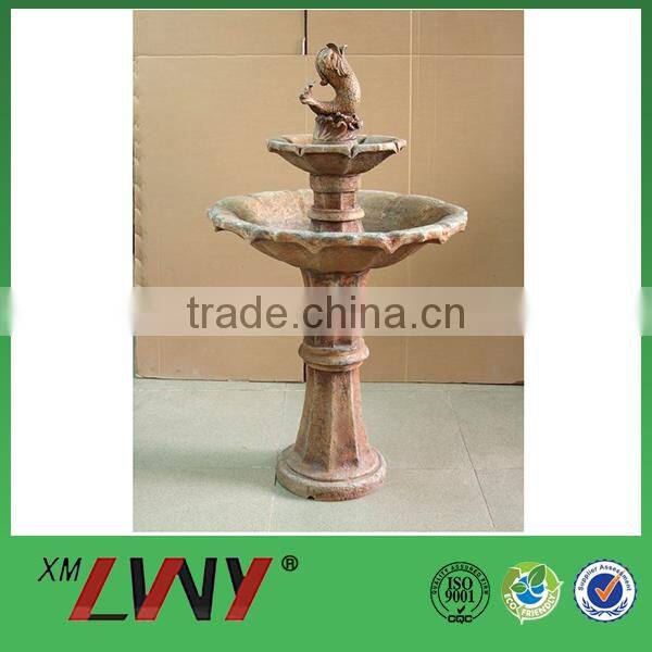 Wholesale classical 2 tier standing resin dubai fountain