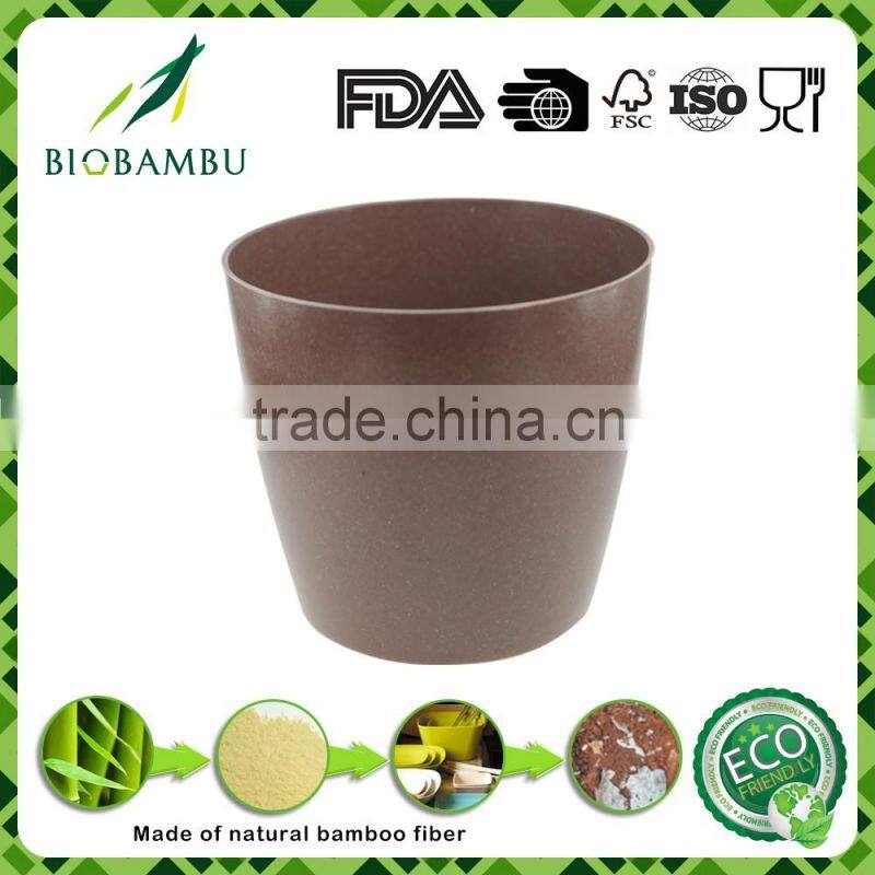 Trad Colorful Pro-environment China pots flowers bamboo