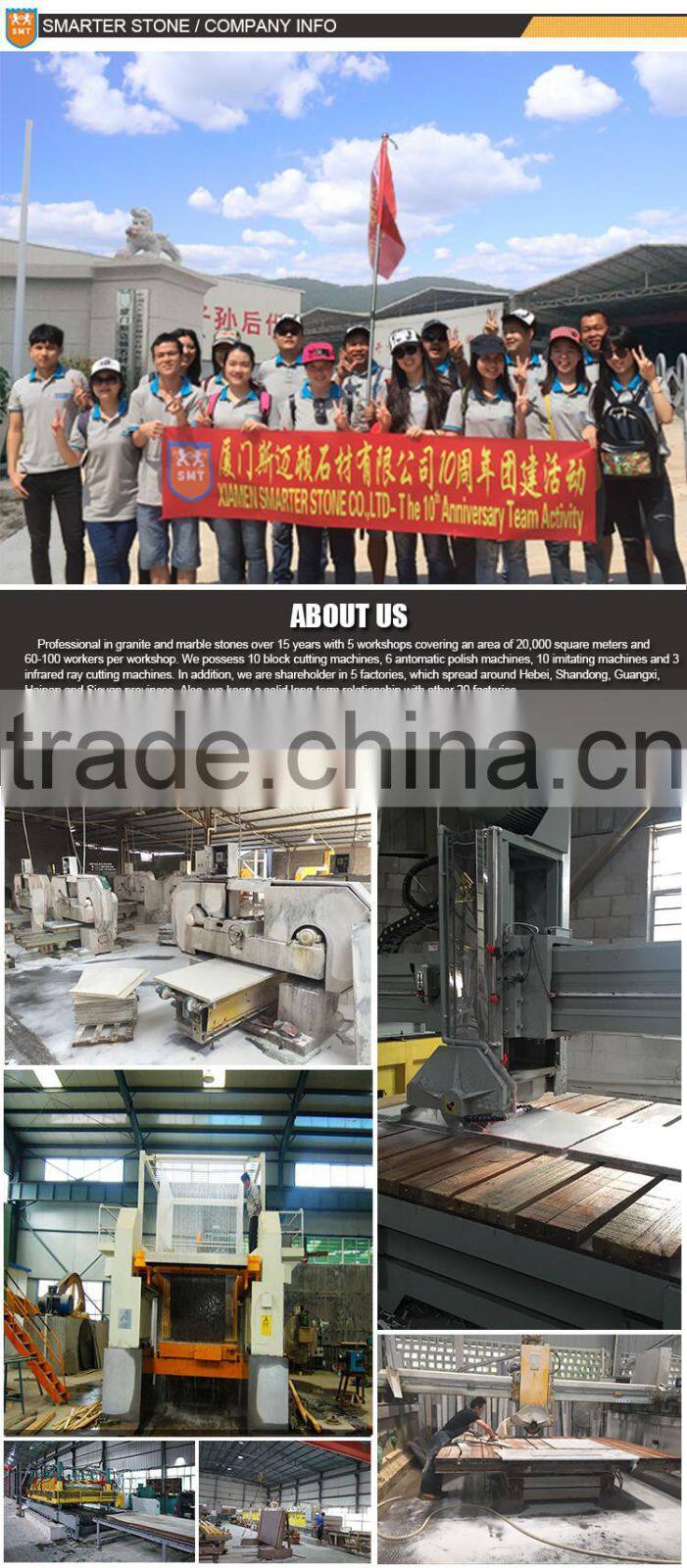 Solid Surface Grey Artificial Quartz Slab