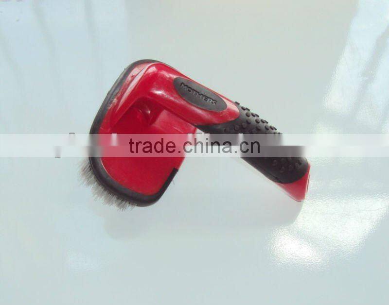 plastic car cleaning wheel brush tyre brush (RSCW-205)