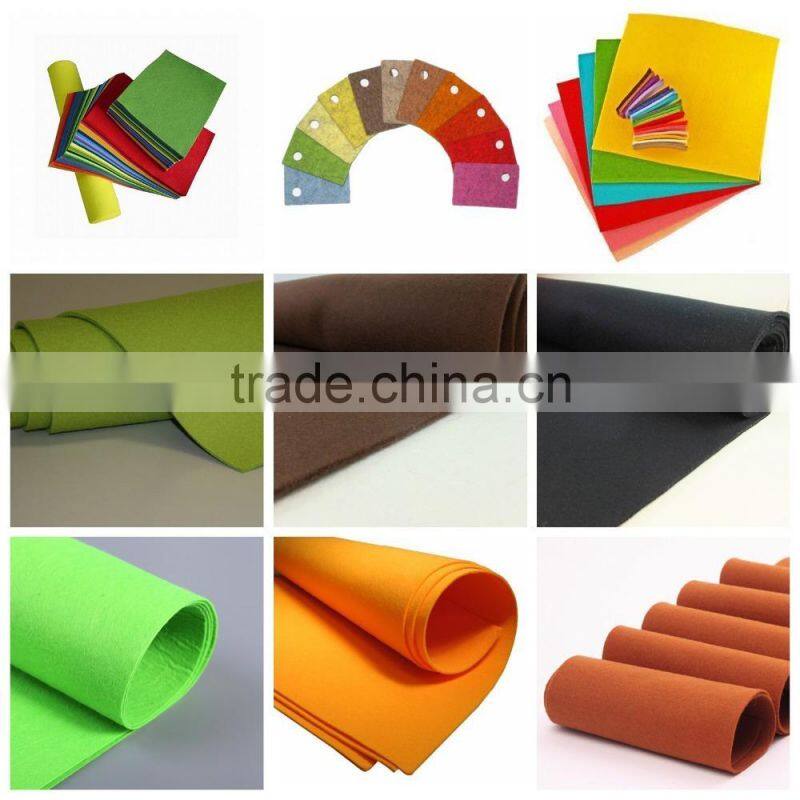 Colorful Needle puched polyester felt