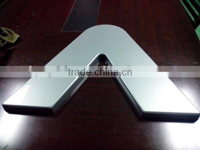 ODM factory abs plastic thermoforming advertising sign
