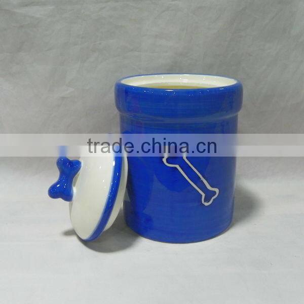 Ceramic Dog Food Cans