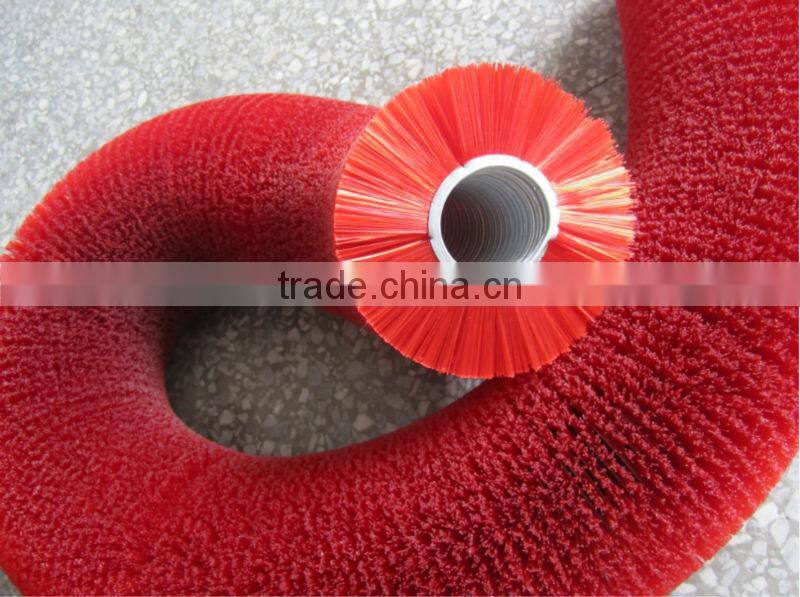 nylon wire spiral brush