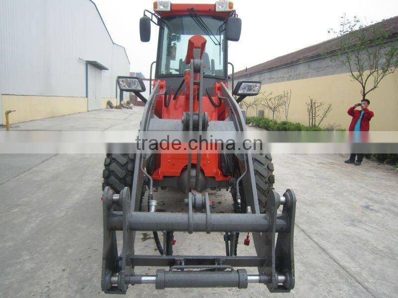 1.8t new design machine loader with ce ZL18 loader
