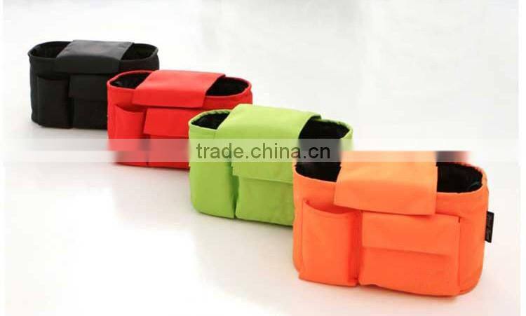 600D polyester baby nappy organizer bag with hanging