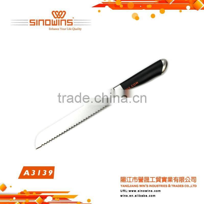 A3139 Super Quality Stainless Steel Kitchen Knife Set with Plastic Handle