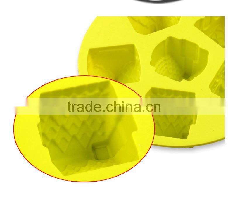 11048 High Quality Baking Silicon Mould Handmade Silicone Soap Molds