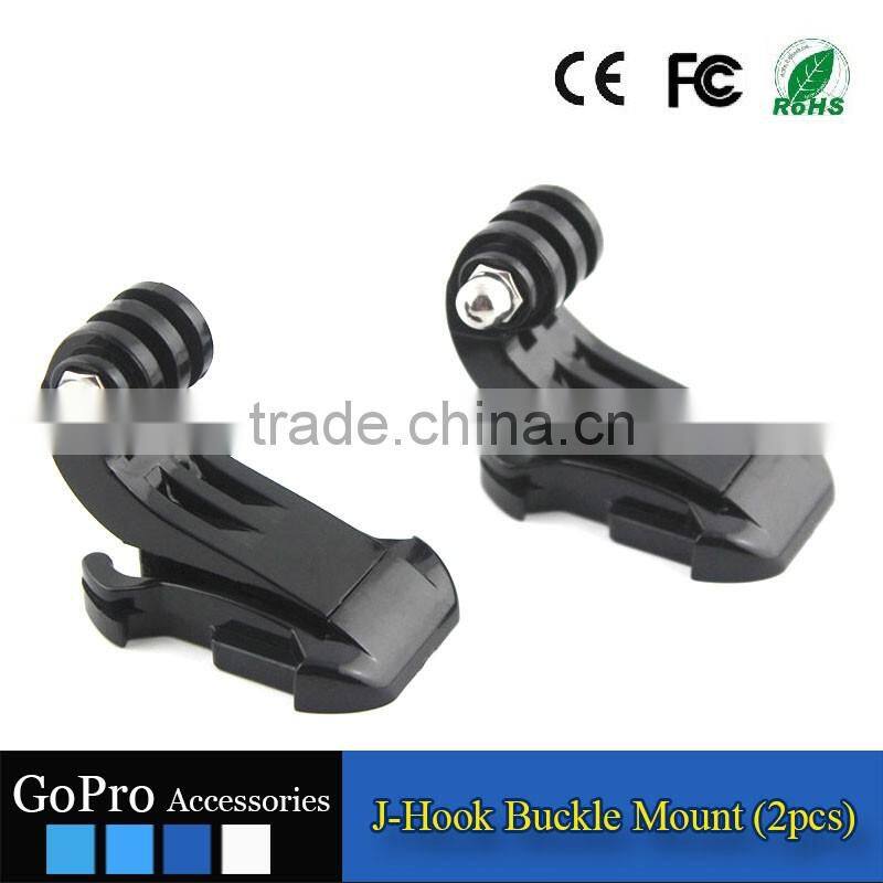 2016 New Wholesale J-hook buckle mount for sports camera accessory