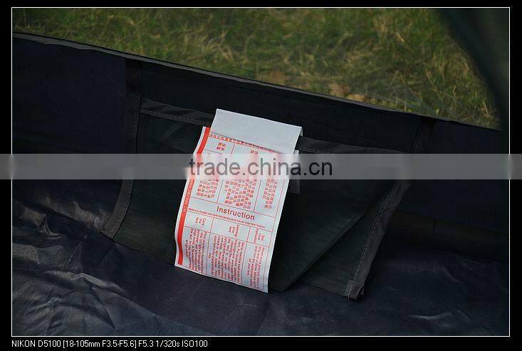 portable simple camping tent for 1 person