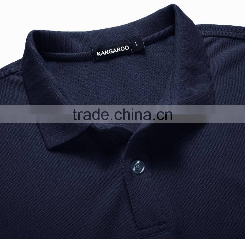 Navy Blue High Quality Factory Mens Polo Shirt