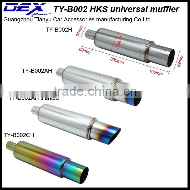 auto stainless steel sus304 exhaust muffler