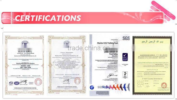 Pringles style potato chips