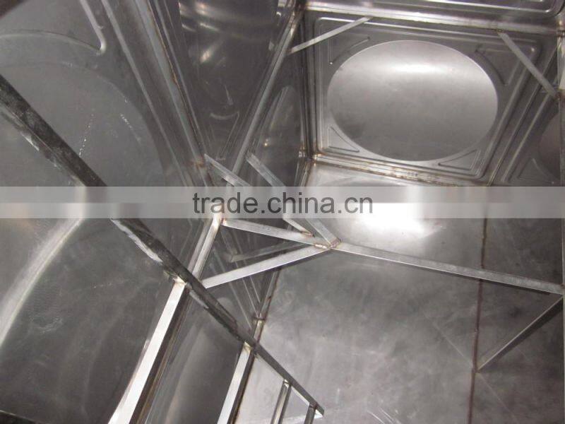 large water tank sale, square stainless steel tank