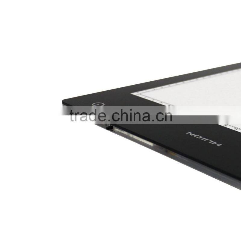 Huion LB4 Battery powered led light box a4 led light pad tattoo tracing drawing board