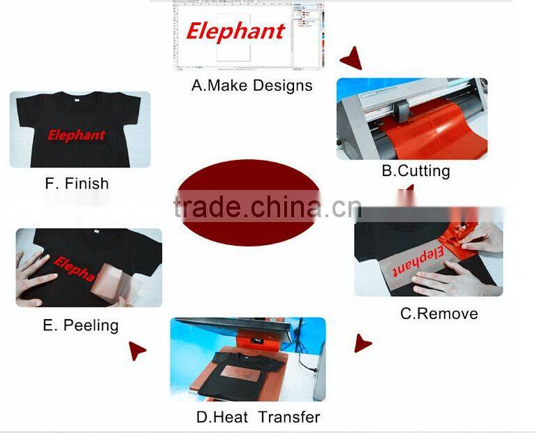 wholesale custom 12''X15'' glitter heat transfer vinyl for garment