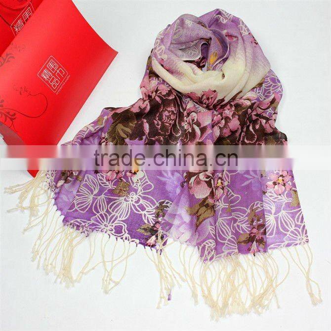 stock printed wool Scarf long wool scarf 2012 winter scarves