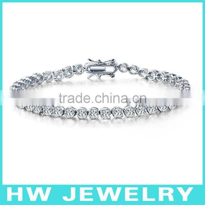 cz 925 silver bracelets