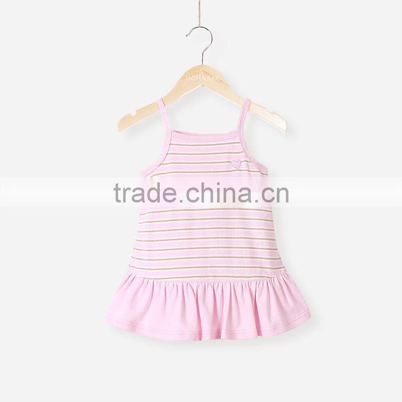 Mom and bab 2017 summer baby children clothes girl nice dress party wear factory price