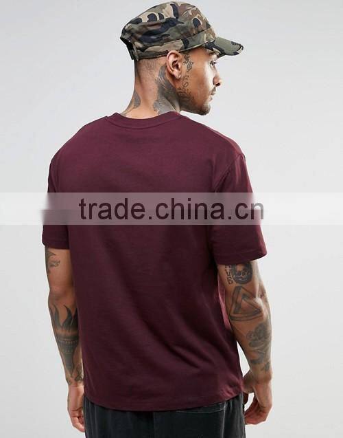 Wholesale cropped plain crewneck t-shirt OEM gym men